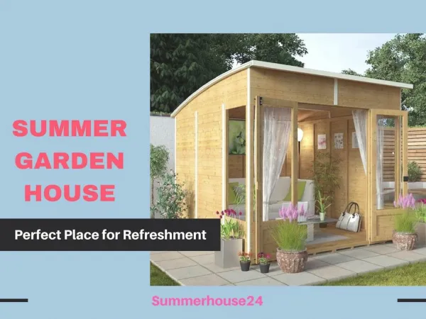 Best Place to Buy Garden Summer Houses Online?