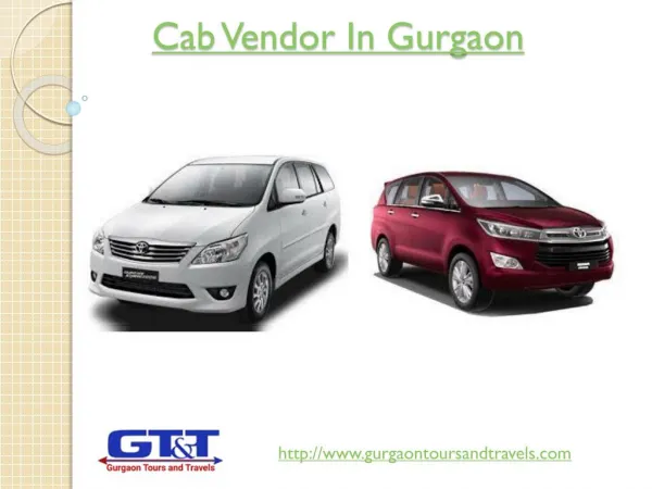 Cab Vendor In Gurgaon - Gurgaon Tours And Travels
