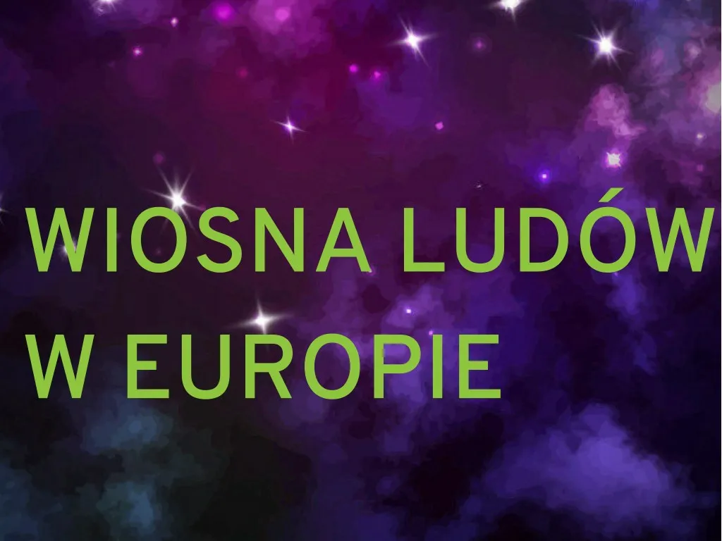 wiosna lud w w europie