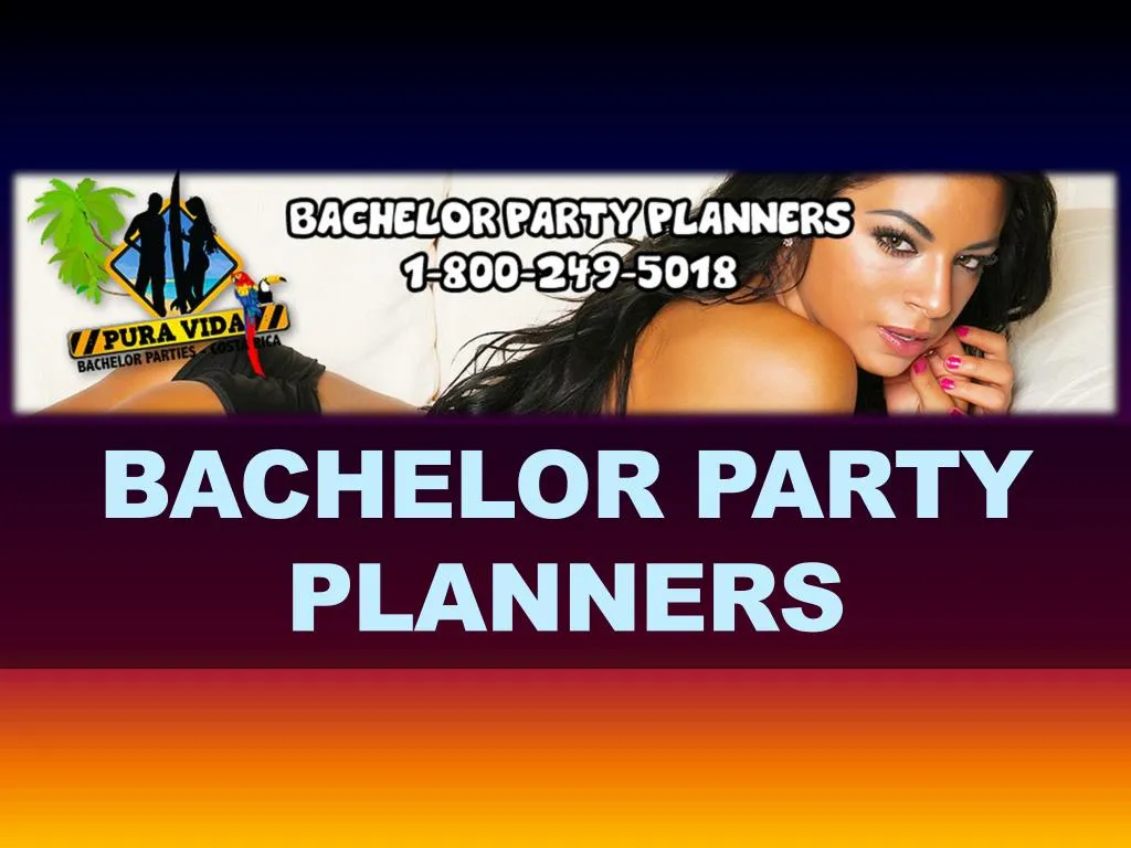 bachelor party planners