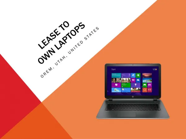 Lease to Own Laptops - OwnMyStuff
