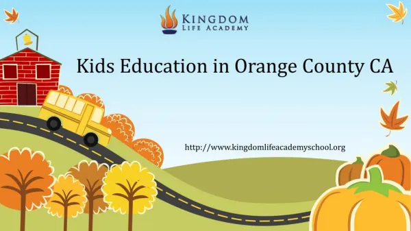 Kids Education in Orange County CA