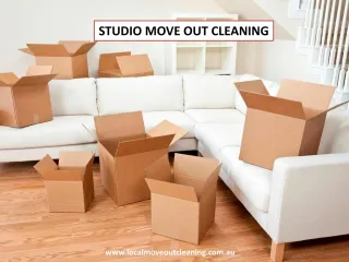 Studio Move Out Cleaning