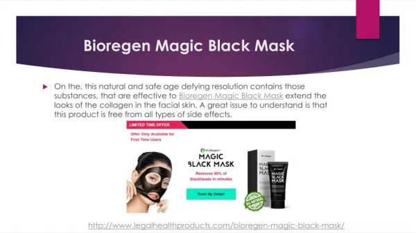 Bioregen Magic Black Mask Side Effects and Scam