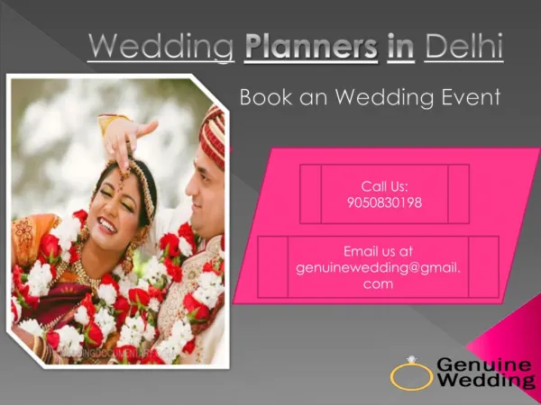 Wedding Planners in Delhi | Genuine Wedding