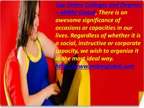 top online colleges and degrees mibm global there