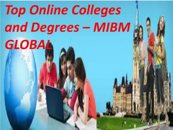 top online colleges and degrees mibm global