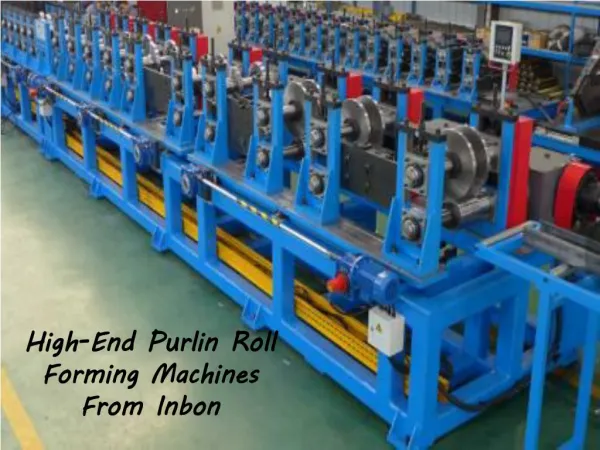 High-End Purlin Roll Forming Machines From Inbon