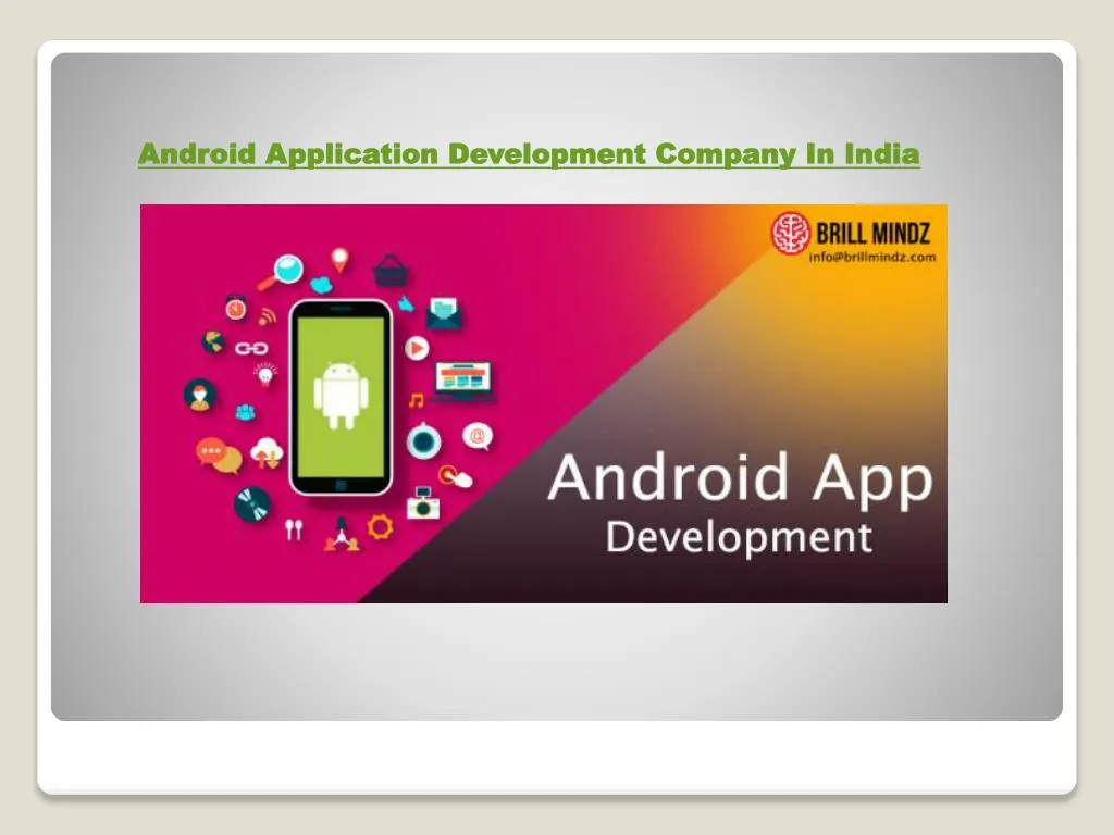 android application development company in india