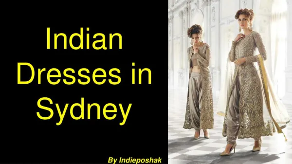 Indian Dresses in Sydney