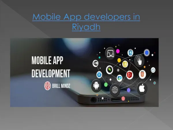 Mobile Application Development companies in Riyadh