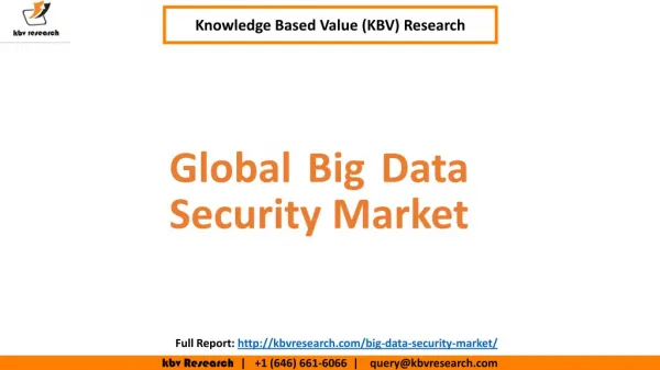 Big Data Security Market to reach $30.9 billion by 2023
