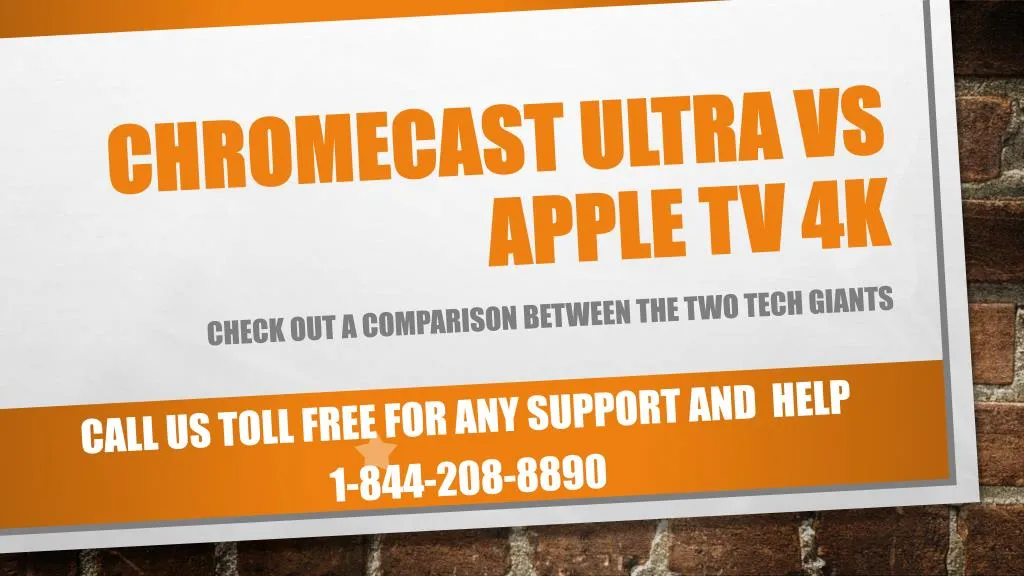 chromecast ultra vs apple tv 4k