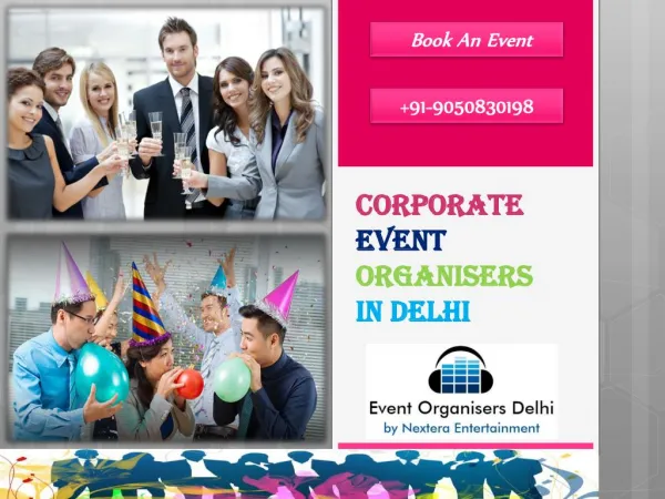 Corporate Event Organisers in Delhi