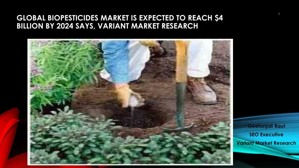 global biopesticides market is expected to reach 4 billion by 2024 says variant market research