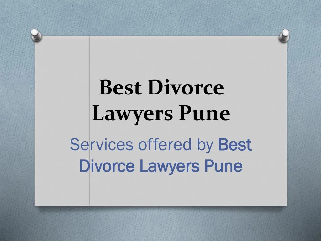 best divorce lawyers pune