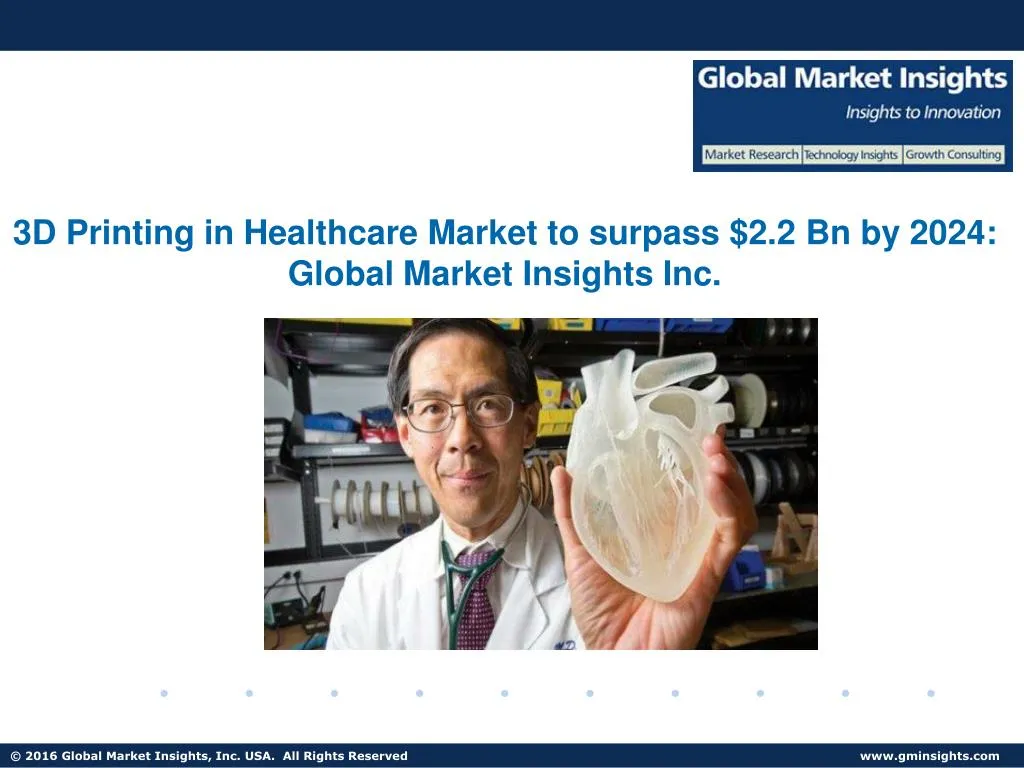 3d printing in healthcare market to surpass