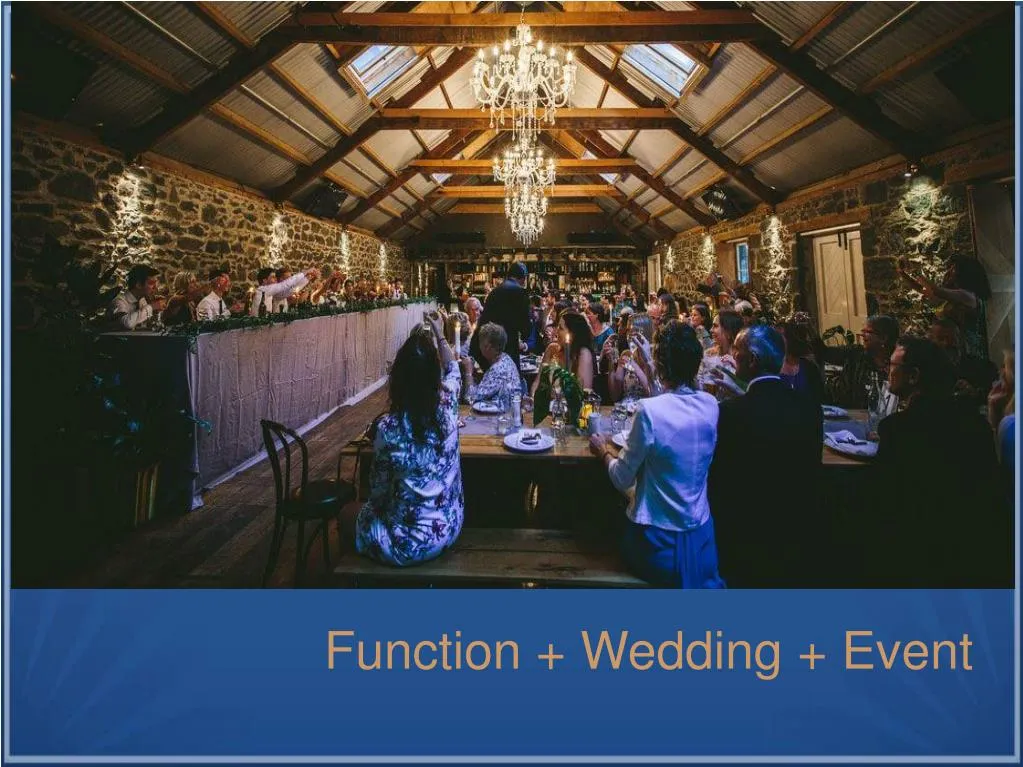 function wedding event