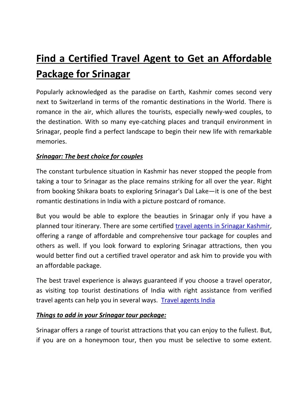 find a certified travel agent