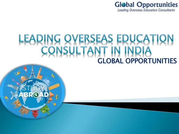 Leading overseas education consultant in india