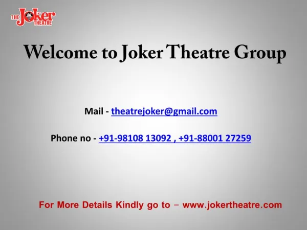 Joker Theatre group
