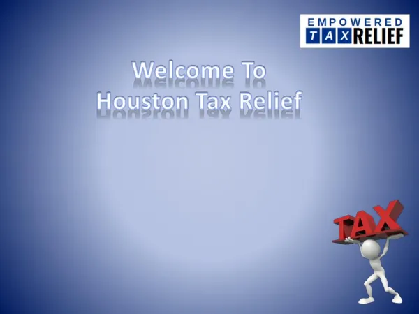 Tax Resolution Services Houston
