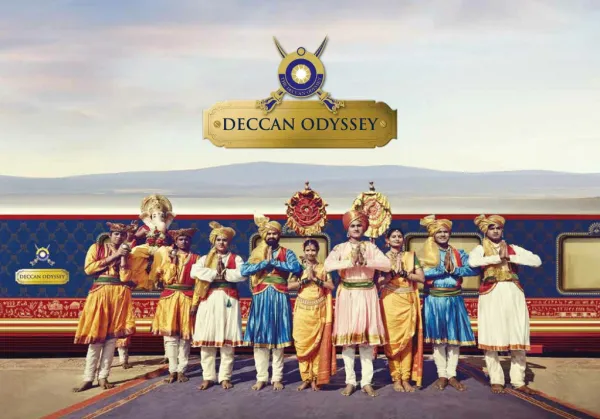 Brochure of Deccan Odyssey Luxury Train in India - Worldwide Rail Journeys