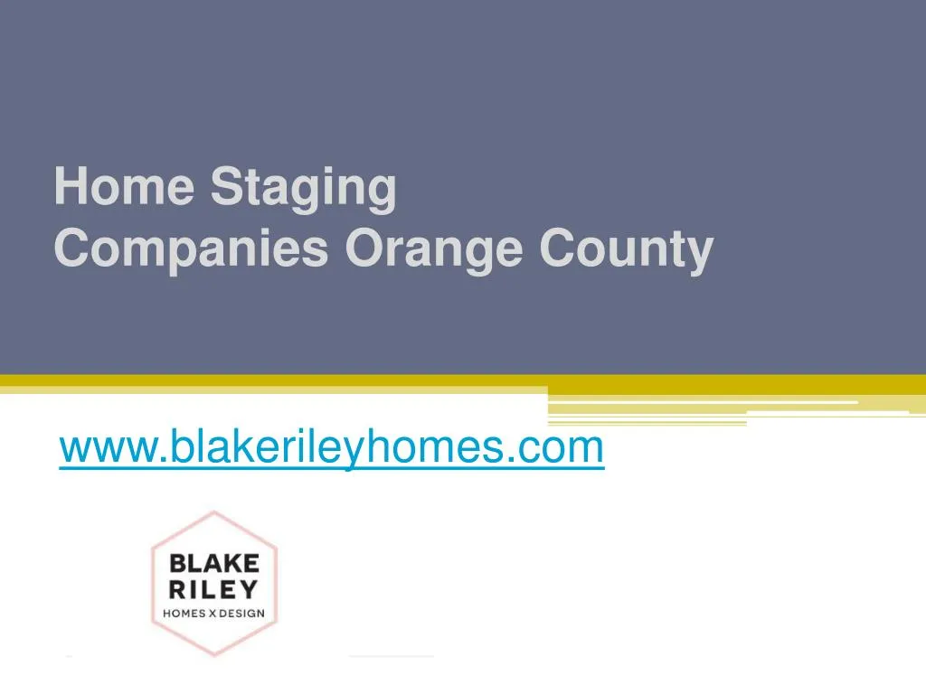 home staging companies orange county