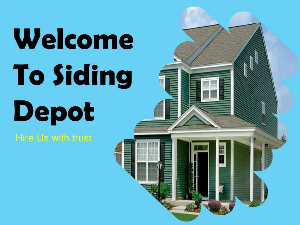 welcome to siding depot