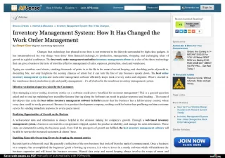 Best Inventory Management Software - slide 1