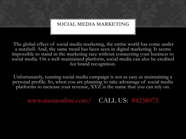 Social Media Marketing Companies, Facebook Digital Marketing Singapore