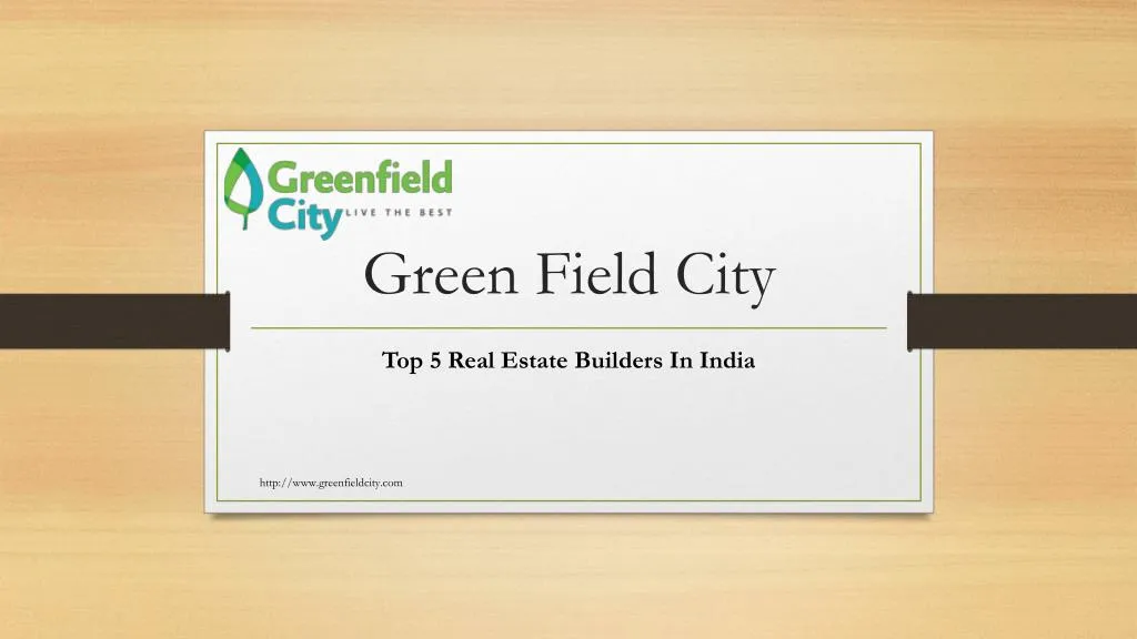 green field city