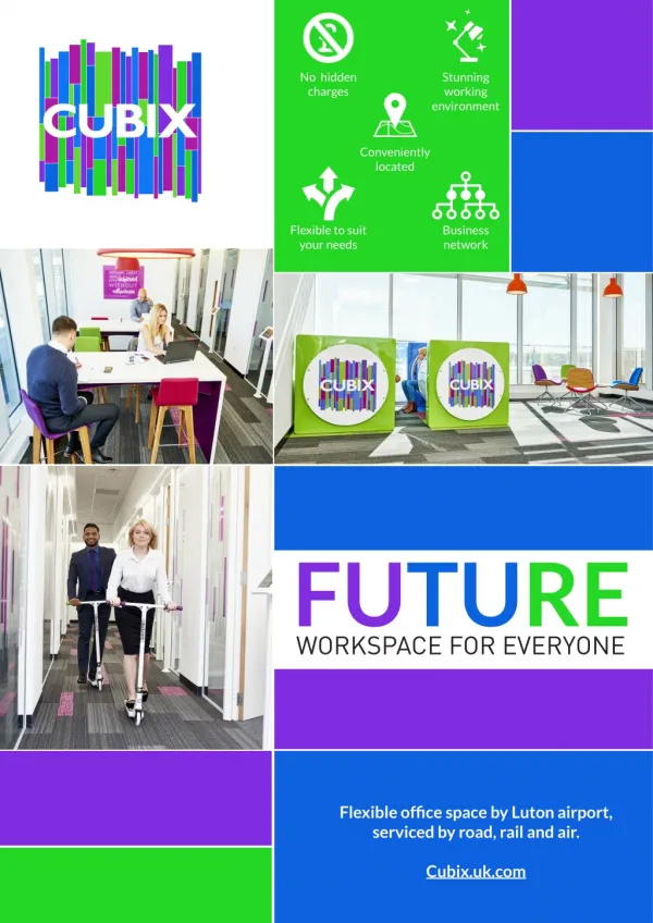 Cubix - Future Workspace for Everyone, Serviced Office in Luton