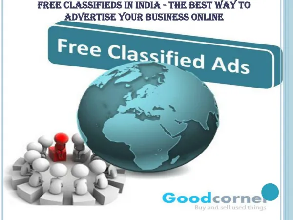 Free classifieds in India - The Best Way to Advertise Your Business Online