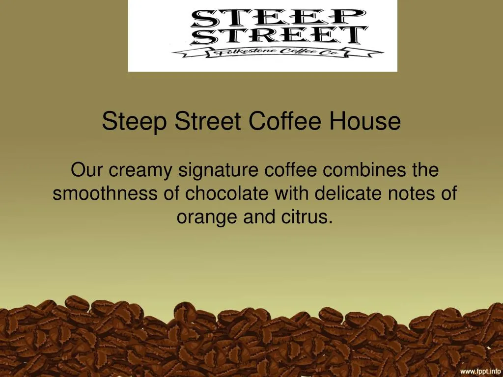 steep street coffee house