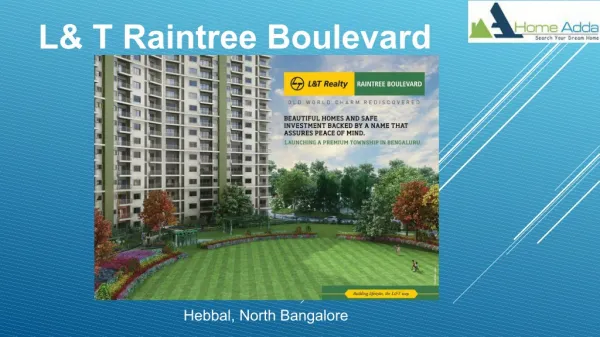 L&T Residential Projects in Bangalore
