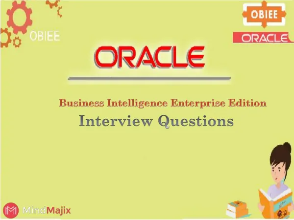 OBIEE Interview Questions & Answers 2017 | Mindmajix