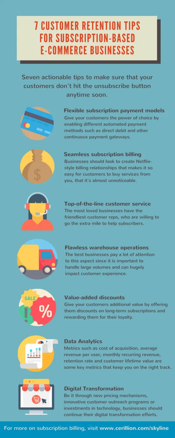 Seven Customer Retention Tips For Subscription-Based E-Commerce Businesses