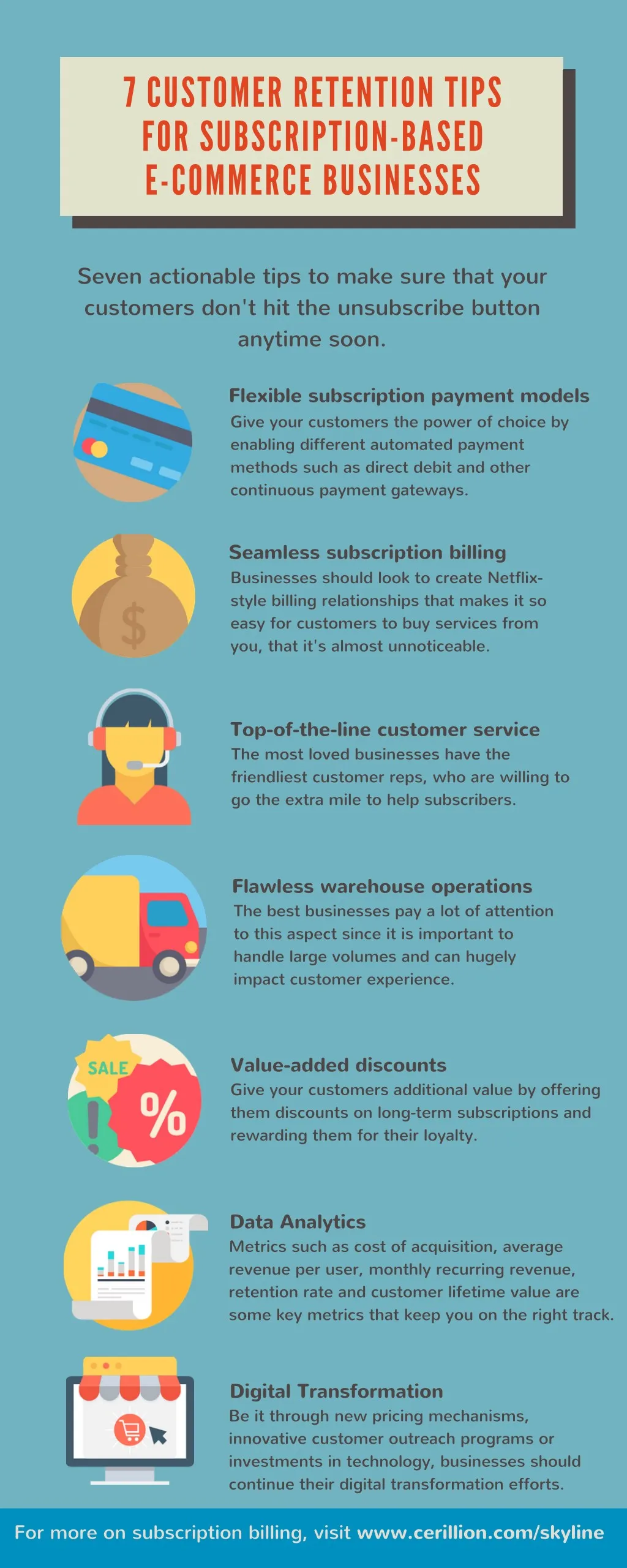 7 customer retention tips for subscription