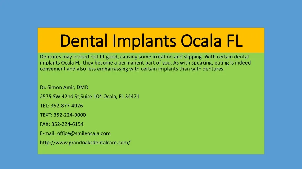 dental implants ocala fl dental implants ocala fl
