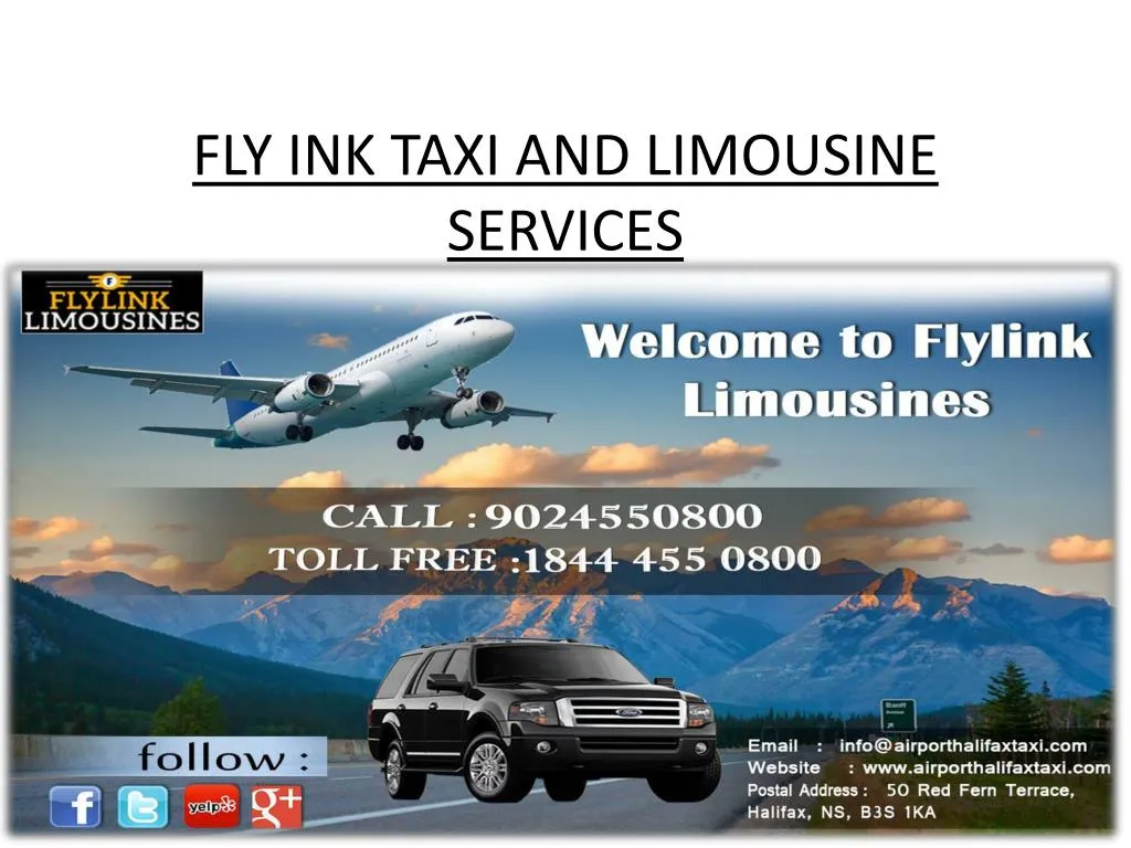fly ink taxi and limousine services