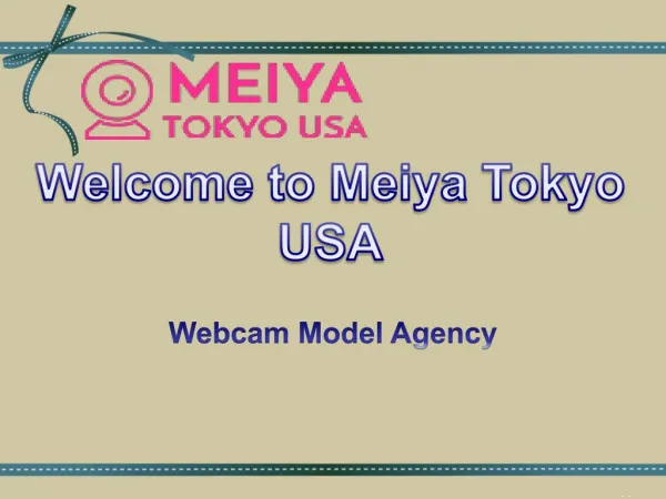 Webcam Modeling Agency