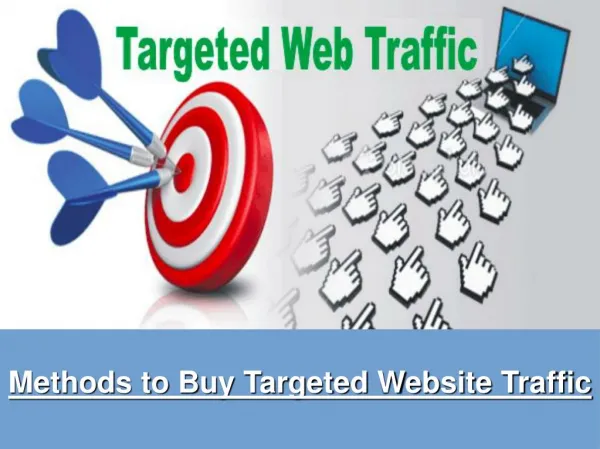 Methods to Buy Targeted Website Traffic