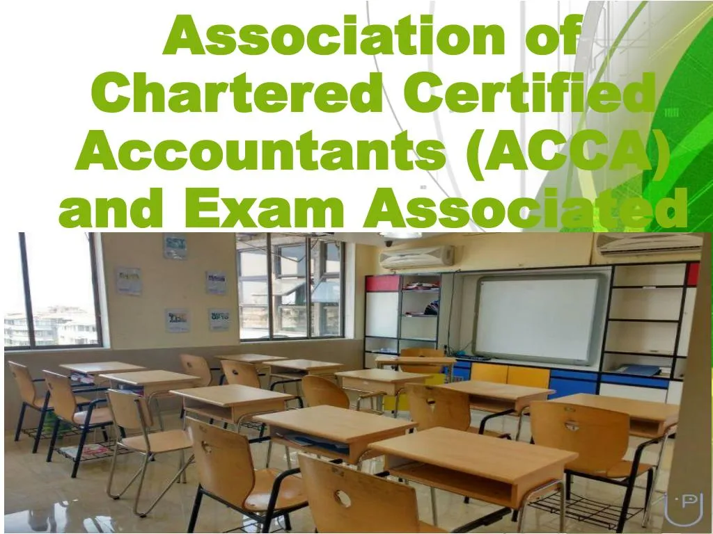 association of chartered certified accountants acca and exam associated