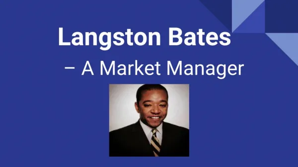 Langston Bates working with teaching assistant