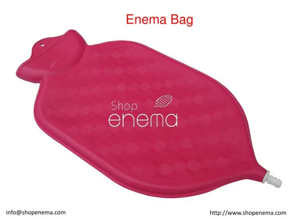 Enema Supplies | Enema Products| Enema Accessories