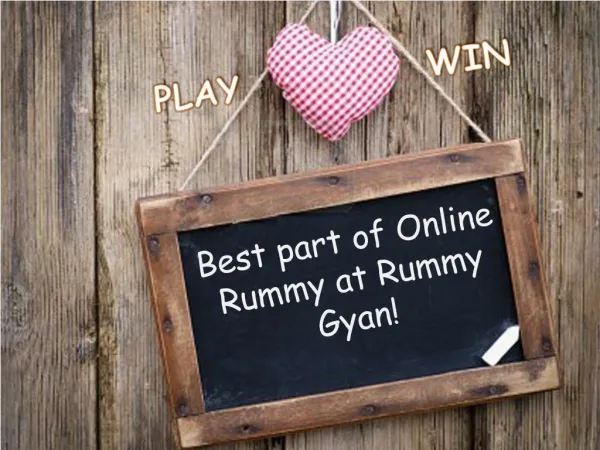 Best Part of Online Rummy at Rummy Gyan
