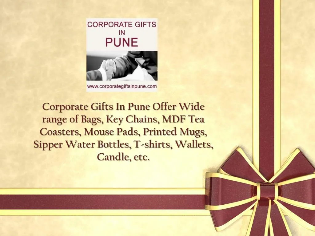 corporate gifts in pune offer wide range of bags