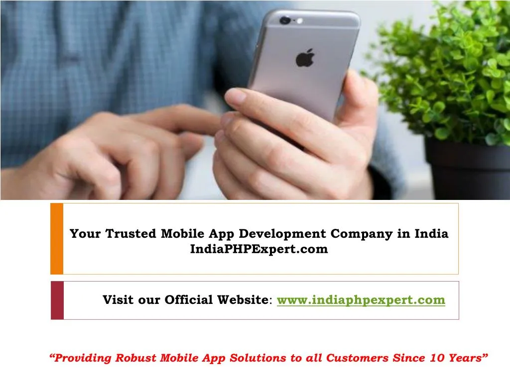 your trusted mobile app development company