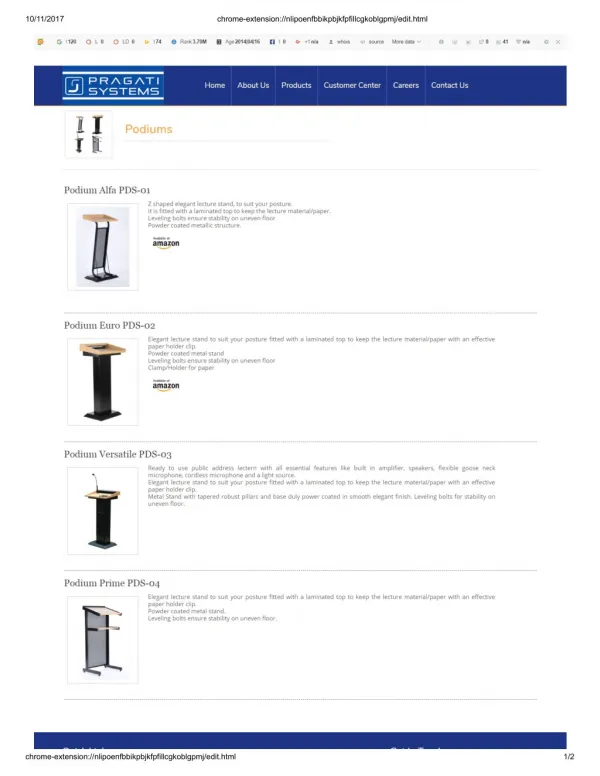 Podium speaker stands - Buy online